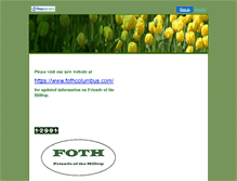 Tablet Screenshot of friendsofthehilltop.com